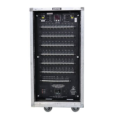 60 Way 208V HD Distro Front