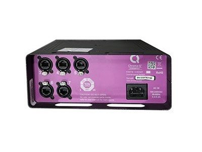 Gigabit Switch 7 port EtherCON back