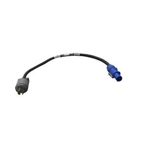 PowerCON to Male L6-15 Twist-Lock Adapter