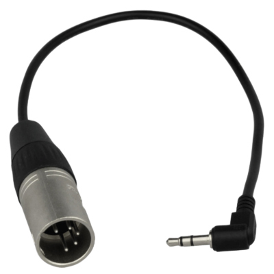 XLR-5 Male to 3.5" Jack Adapter