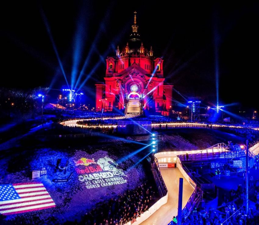 Red Bull Crashed Ice<br>
Lighting Designer: Paul Guthrie of Toss Film + Design Inc.<br>
Produced by Hangman Productions
